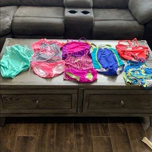 Huge lot of girls size 7/8/10 bathing suits